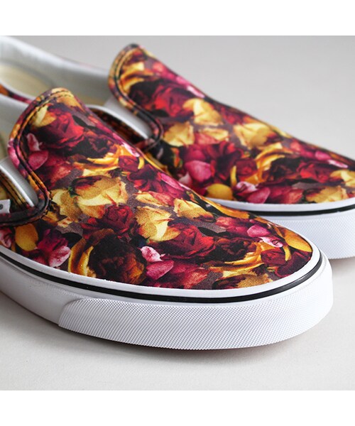 VANS(バンズ)の「Classic Slip-on(ファッション雑貨・Flower・5.5/6/9/9.5/10)」の5枚目の写真