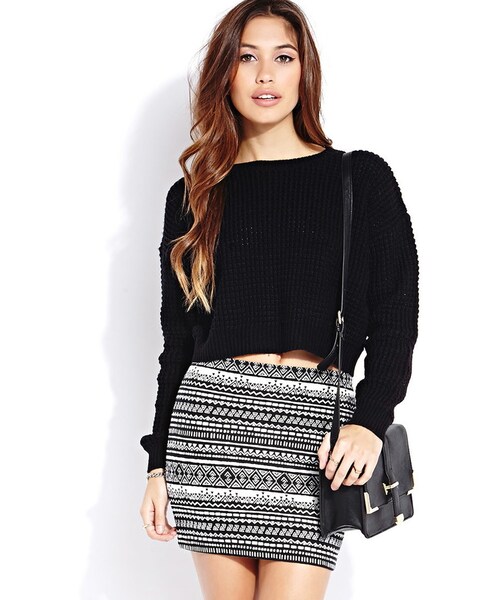 FOREVER 21（フォーエバー トゥエンティーワン）の「FOREVER 21 Voyager Mini Skirt（スカート・レディース・White・Large）」の3枚目の写真