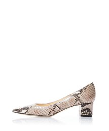 MID by MIDWEST | MID by MIDWEST 太ヒールスネークパンプス(パンプス)