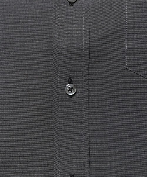 CROWDED CLOSET（クラウデッドクローゼット）の「コットンハケ目シャンブレーシャツ（シャツ/ブラウス・メンズ・ダークグレー/ネイビー/ダークパープル・MEDIUM/SMALL/LARGE/LL）」の12枚目の写真