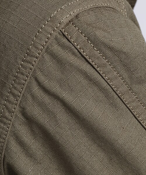 FREAK'S STORE（フリークスストア）の「リップストップジャングルファティーグシャツ（ジャケット/アウター・メンズ・オリーブ/ネイビー・M/L）」の15枚目の写真