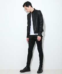julius ビッグライダース ユリウス JULIUS Ana-Moto JD Leather Jacket （Black） 通販 大阪