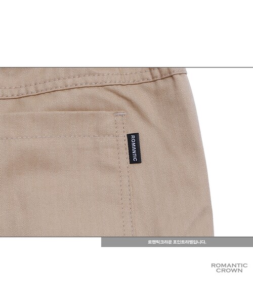 ROMANTIC CROWN（ロマンティッククラウン）の「BANDING CARGO PANTS_BEIGE（その他・メンズ・기타）」の14枚目の写真