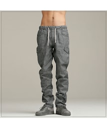 ROMANTIC CROWN | BANDING CARGO PANTS_STRIPE(その他)