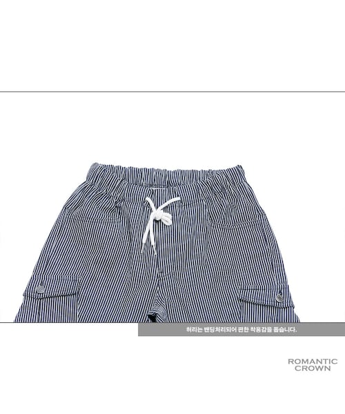 ROMANTIC CROWN(ロマンティッククラウン)の「BANDING CARGO PANTS_STRIPE(その他・メンズ・기타)」の10枚目の写真