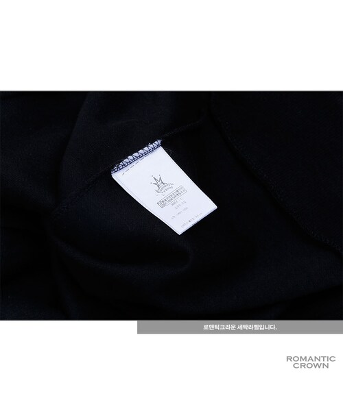 ROMANTIC CROWN（ロマンティッククラウン）の「CHECK LIST CREW NECK_BLACK（その他・メンズ・기타）」の18枚目の写真