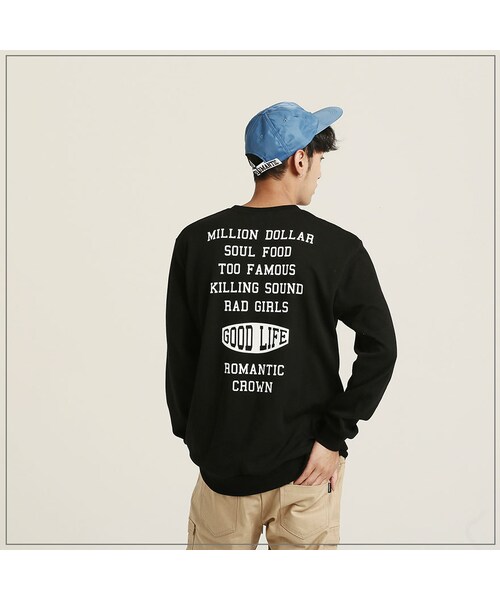 ROMANTIC CROWN（ロマンティッククラウン）の「CHECK LIST CREW NECK_BLACK（その他・メンズ・기타）」の9枚目の写真