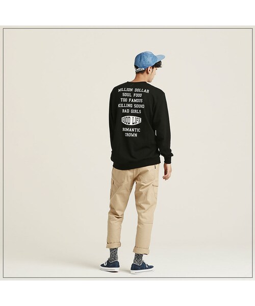 ROMANTIC CROWN（ロマンティッククラウン）の「CHECK LIST CREW NECK_BLACK（その他・メンズ・기타）」の5枚目の写真
