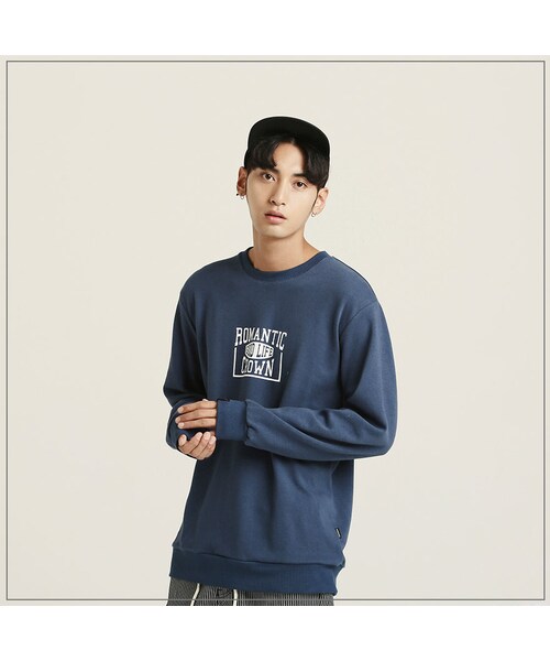 ROMANTIC CROWN（ロマンティッククラウン）の「CHECK LIST CREW NECK_BLUE（その他・メンズ・기타）」の7枚目の写真