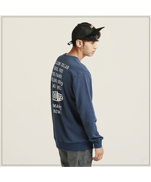 ROMANTIC CROWN（ロマンティッククラウン）の「CHECK LIST CREW NECK_BLUE（その他・メンズ・기타）」の9枚目の写真