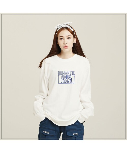 ROMANTIC CROWN（ロマンティッククラウン）の「CHECK LIST CREW NECK_WHITE（その他・メンズ・기타）」の6枚目の写真