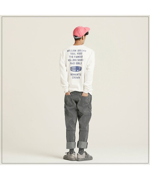 ROMANTIC CROWN（ロマンティッククラウン）の「CHECK LIST CREW NECK_WHITE（その他・メンズ・기타）」の5枚目の写真