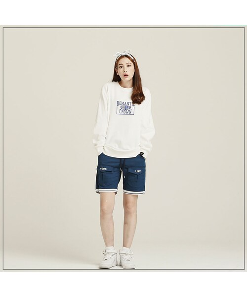 ROMANTIC CROWN（ロマンティッククラウン）の「CHECK LIST CREW NECK_WHITE（その他・メンズ・기타）」の2枚目の写真