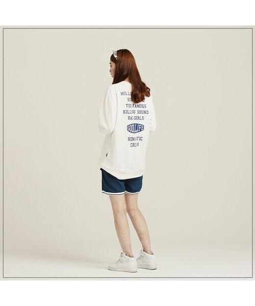 ROMANTIC CROWN（ロマンティッククラウン）の「CHECK LIST CREW NECK_WHITE（その他・メンズ・기타）」の4枚目の写真
