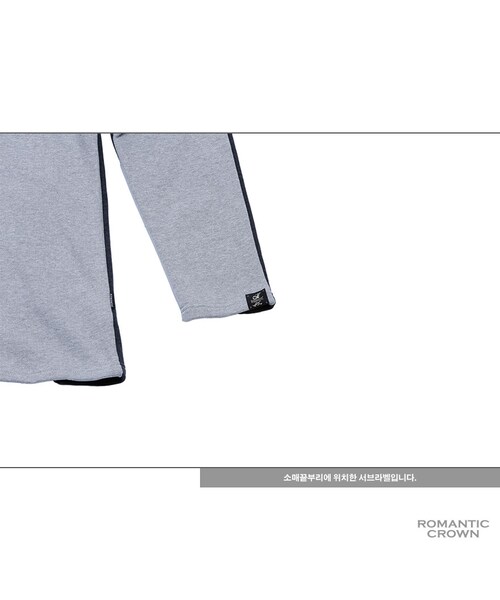 ROMANTIC CROWN（ロマンティッククラウン）の「GOOD LIFE REVERSE ROUND NECK_BLACK（その他・メンズ・기타）」の15枚目の写真
