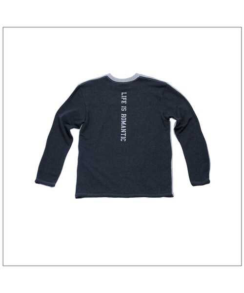 ROMANTIC CROWN（ロマンティッククラウン）の「GOOD LIFE REVERSE ROUND NECK_BLACK（その他・メンズ・기타）」の11枚目の写真