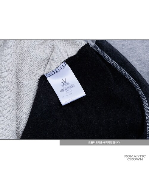 ROMANTIC CROWN（ロマンティッククラウン）の「GOOD LIFE REVERSE ROUND NECK_BLACK（その他・メンズ・기타）」の17枚目の写真