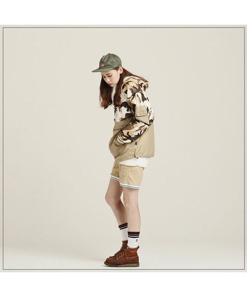 ROMANTIC CROWN（ロマンティッククラウン）の「GOOD LIFE CAMO ANORAK_BEIGE（ジャケット/アウター・メンズ・기타）」の4枚目の写真