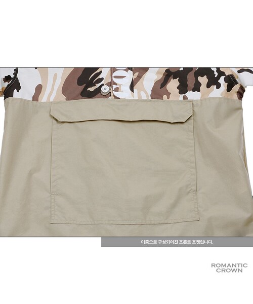ROMANTIC CROWN（ロマンティッククラウン）の「GOOD LIFE CAMO ANORAK_BEIGE（ジャケット/アウター・メンズ・기타）」の16枚目の写真