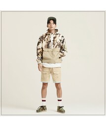 ROMANTIC CROWN | GOOD LIFE CAMO ANORAK_BEIGE(ジャケット/アウター)