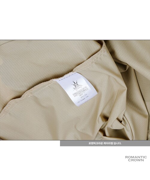 ROMANTIC CROWN（ロマンティッククラウン）の「GOOD LIFE CAMO ANORAK_BEIGE（ジャケット/アウター・メンズ・기타）」の22枚目の写真