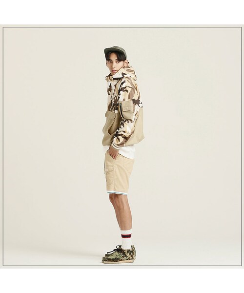 ROMANTIC CROWN（ロマンティッククラウン）の「GOOD LIFE CAMO ANORAK_BEIGE（ジャケット/アウター・メンズ・기타）」の3枚目の写真