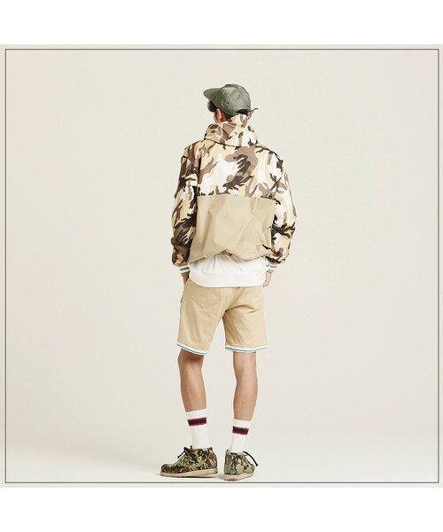 ROMANTIC CROWN（ロマンティッククラウン）の「GOOD LIFE CAMO ANORAK_BEIGE（ジャケット/アウター・メンズ・기타）」の5枚目の写真
