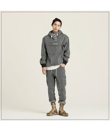 ROMANTIC CROWN | ROBIN ANORAK_STRIPE(ジャケット/アウター)