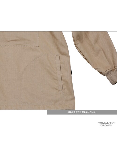 ROMANTIC CROWN（ロマンティッククラウン）の「ROBIN ANORAK_BEIGE（ジャケット/アウター・メンズ・기타）」の16枚目の写真