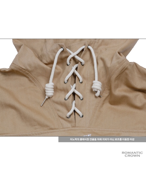 ROMANTIC CROWN（ロマンティッククラウン）の「ROBIN ANORAK_BEIGE（ジャケット/アウター・メンズ・기타）」の13枚目の写真