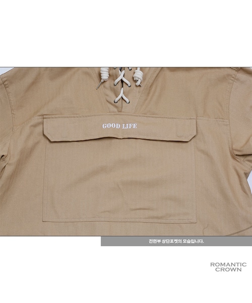 ROMANTIC CROWN（ロマンティッククラウン）の「ROBIN ANORAK_BEIGE（ジャケット/アウター・メンズ・기타）」の14枚目の写真