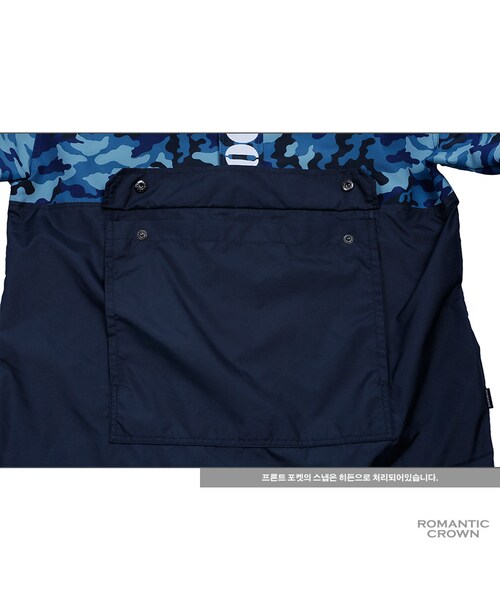 ROMANTIC CROWN（ロマンティッククラウン）の「GOOD LIFE CAMO ANORAK_BLUE（ジャケット/アウター・メンズ・기타）」の17枚目の写真