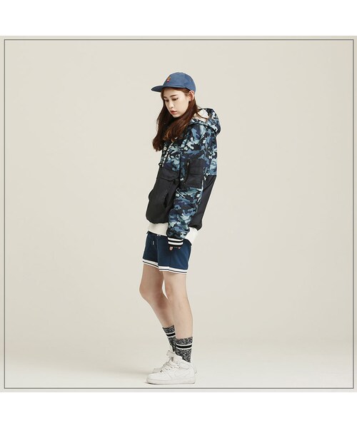 ROMANTIC CROWN（ロマンティッククラウン）の「GOOD LIFE CAMO ANORAK_BLUE（ジャケット/アウター・メンズ・기타）」の4枚目の写真