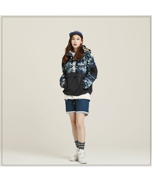 ROMANTIC CROWN（ロマンティッククラウン）の「GOOD LIFE CAMO ANORAK_BLUE（ジャケット/アウター・メンズ・기타）」の2枚目の写真