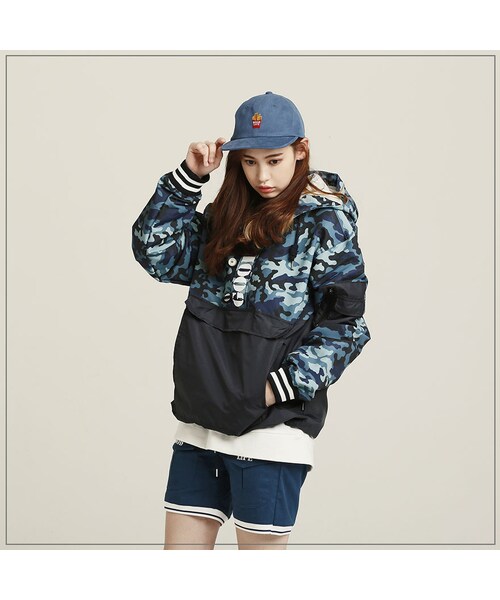 ROMANTIC CROWN（ロマンティッククラウン）の「GOOD LIFE CAMO ANORAK_BLUE（ジャケット/アウター・メンズ・기타）」の9枚目の写真