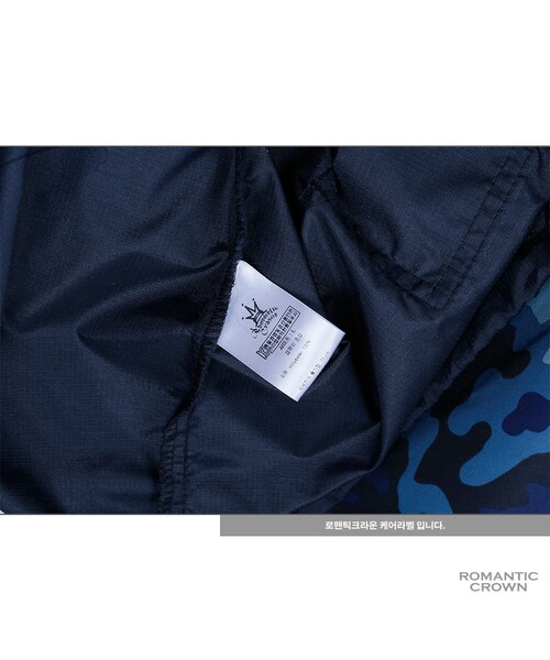 ROMANTIC CROWN（ロマンティッククラウン）の「GOOD LIFE CAMO ANORAK_BLUE（ジャケット/アウター・メンズ・기타）」の22枚目の写真
