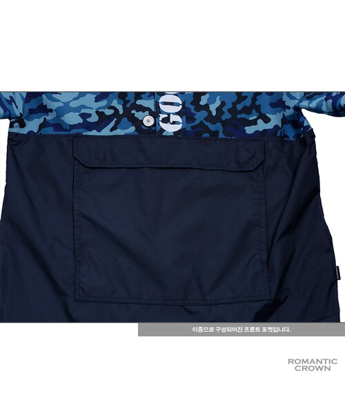 ROMANTIC CROWN（ロマンティッククラウン）の「GOOD LIFE CAMO ANORAK_BLUE（ジャケット/アウター・メンズ・기타）」の16枚目の写真