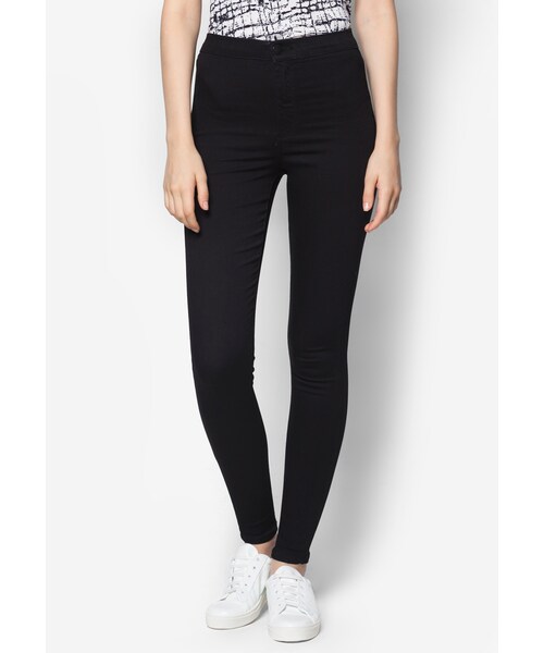 TOPSHOP(トップショップ)の「Black Joni Jeans L32"(パンツ・レディース・Black・30R/32R/25R/26R/28R)」の1枚目の写真