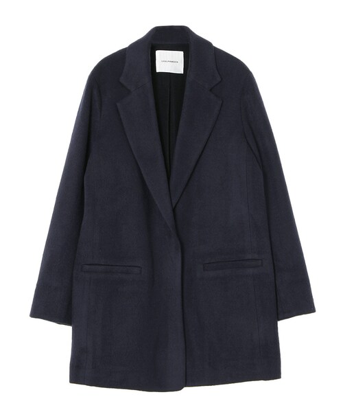 LAGUNAMOON（ラグナムーン）の「Soft Woolガウンジャケット（ジャケット/アウター・レディース・ホワイト/グレー/ネイビー・S/M）」の3枚目の写真