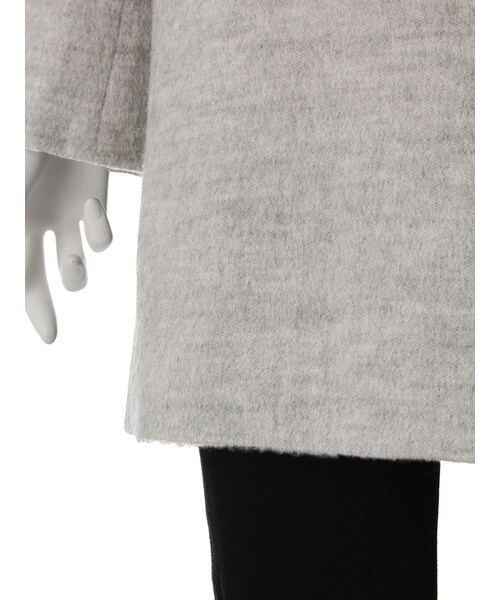 LAGUNAMOON（ラグナムーン）の「Soft Woolガウンジャケット（ジャケット/アウター・レディース・ホワイト/グレー/ネイビー・S/M）」の10枚目の写真