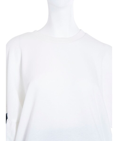 merry jenny（メリージェニー）の「マルチカラーベロアハートスウェット（トップス・レディース・オフホワイト/ブラック）」の9枚目の写真