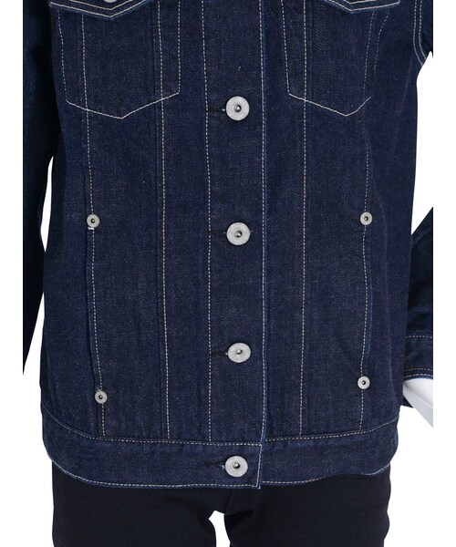 MURUA（ムルーア）の「【CASUAL】BasicルーズGジャン（ジャケット/アウター・レディース・ブルー/アイスブルー/インディゴ）」の11枚目の写真