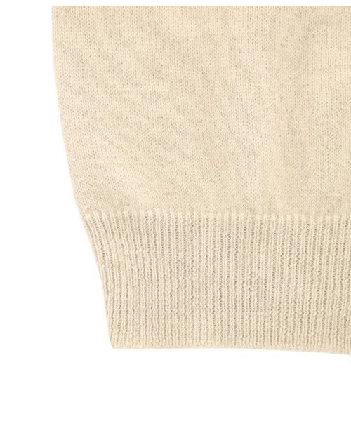 Maison Kitsune(メゾンキツネ)の「Angora R-Neck CC FOX(トップス・レディース・ベージュ系/ブルー系・S)」の8枚目の写真