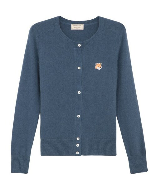 Maison Kitsune(メゾンキツネ)の「Angora R-Neck CC FOX(トップス・レディース・ベージュ系/ブルー系・S)」の3枚目の写真