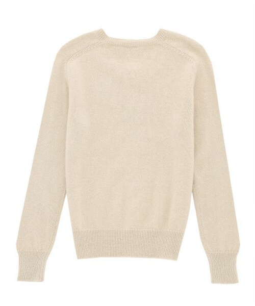 Maison Kitsune(メゾンキツネ)の「Angora R-Neck CC FOX(トップス・レディース・ベージュ系/ブルー系・S)」の4枚目の写真