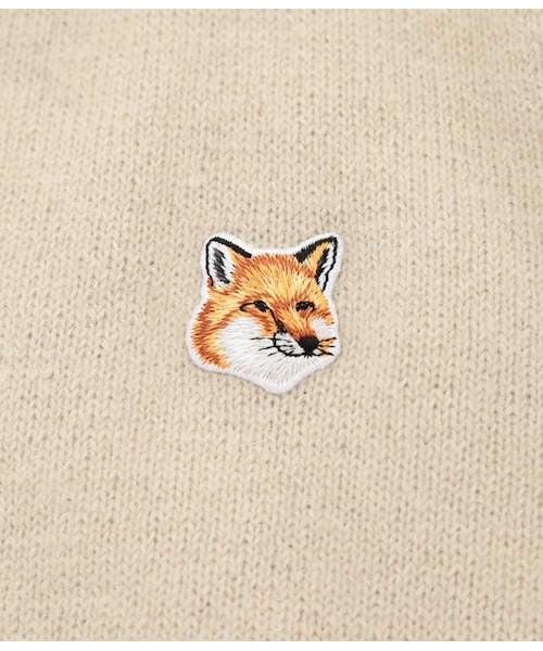 Maison Kitsune(メゾンキツネ)の「Angora R-Neck CC FOX(トップス・レディース・ベージュ系/ブルー系・S)」の9枚目の写真