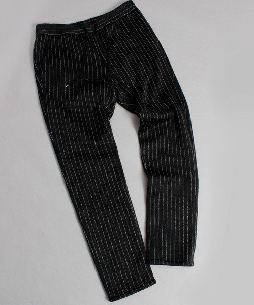 ESSENTIAL GARMENT MEN'S BIGI（エッセンシャルガーメントメンズビギ）の「【長谷川博己さん着用 メンズジョーカー12月号P91掲載】フリーススウェットパンツ/クラシック柄プリント（その他パンツ・メンズ・ブラック/チャコールグレー/グレー・MEDIUM/LARGE）」の10枚目の写真