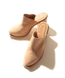 SNIDEL | レザーサボ(シューズ)