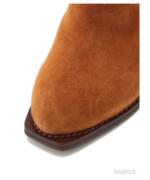 SNIDEL（スナイデル）の「レザーサボ（ブーティ・レディース・BEG/CML/BLK・S/M/L）」の7枚目の写真