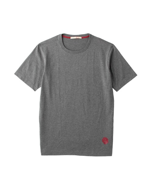 TAKEO KIKUCHI(タケオキクチ)の「シーリングスタンプ風Tシャツ(トップス・メンズ・ホワイト/グレー系/ブラック・M/L)」の3枚目の写真